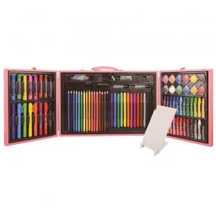 124PCS wooden case art set(TBW-W015)