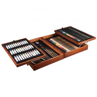 168PCS Wooden case art set(TBW-W028)