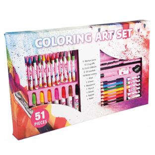 51PCS Plastic case art set（TBW035）
