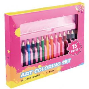15PCS Plastic case art set(TBW036)