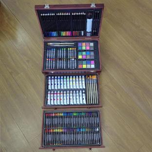 175PCS four layer wooden case art set(TBW-W037)